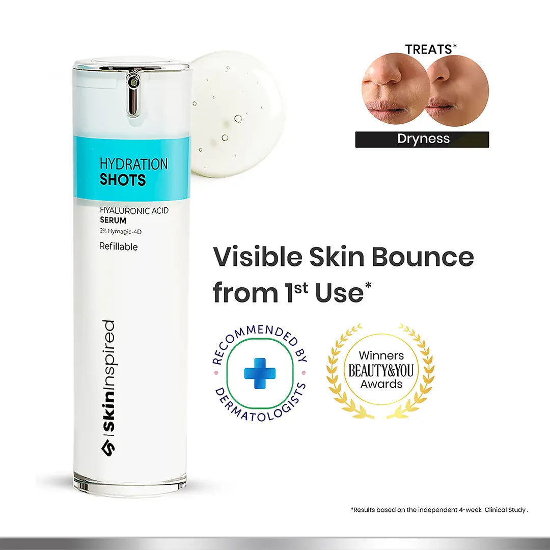 Hydration Shots - 2% Hyaluronic Acid Serum for Face