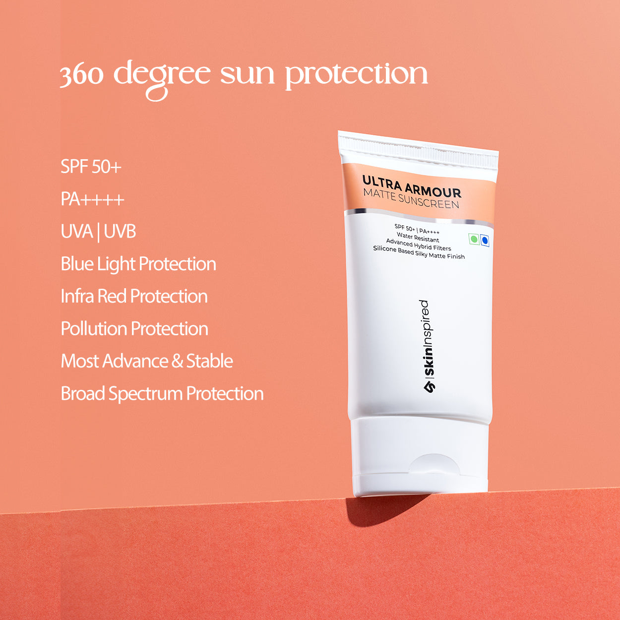 SkinInspired Matte Finish Sunscreen