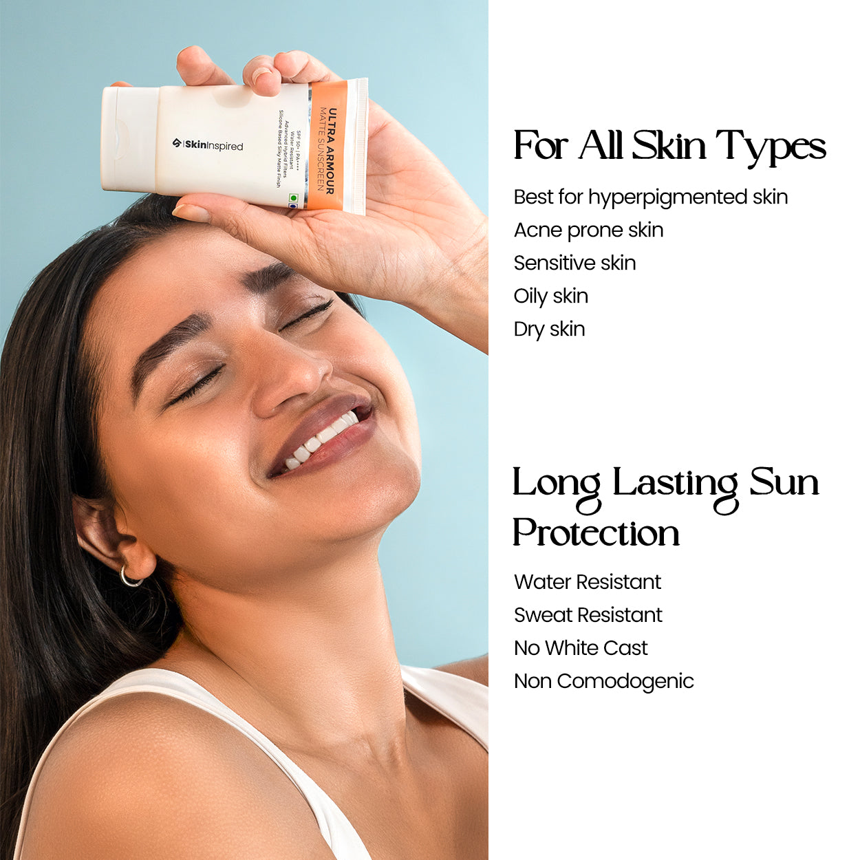 SkinInspired Silicone Gel Sunscreen For All Skin Types