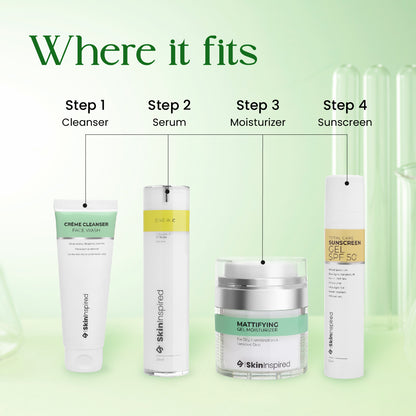 Creme cleanser facewash for oily skin completes your skin care routine for oily skin.