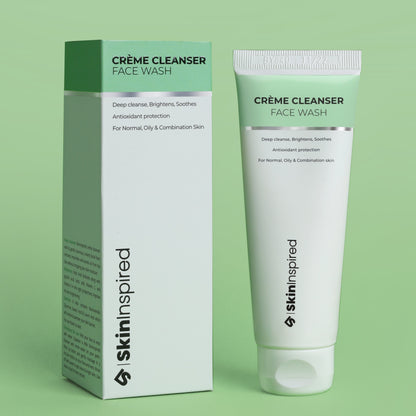 SkinInspired Creme Cleanser facewash is the best facewash for oily skin and suitable for normal and combination skin also.
