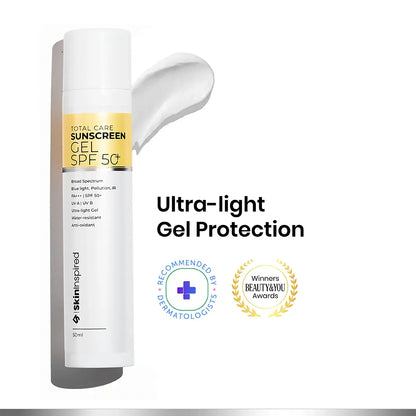 Skininspired  Gel Based Sunscreen with  SPF 50+ PA+++ 