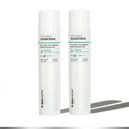 The Green Sunscreen - 100% Mineral Sunscreen SPF 50+ PA++++ (50 ml)