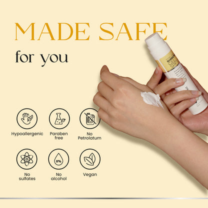 Total Care Gel Based Sunscreen SPF 50 PA+++ is vegan with no alcohol and sulphates and it is also paraben free sunscreen