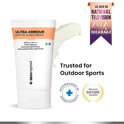 Ultra Armour Matte Sunscreen By SkinInspired