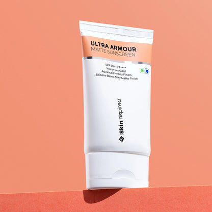 SkinInspired Ultra Armour matte sunscreen spf 50+ pa++++  tube designed for outdoor sun protectio