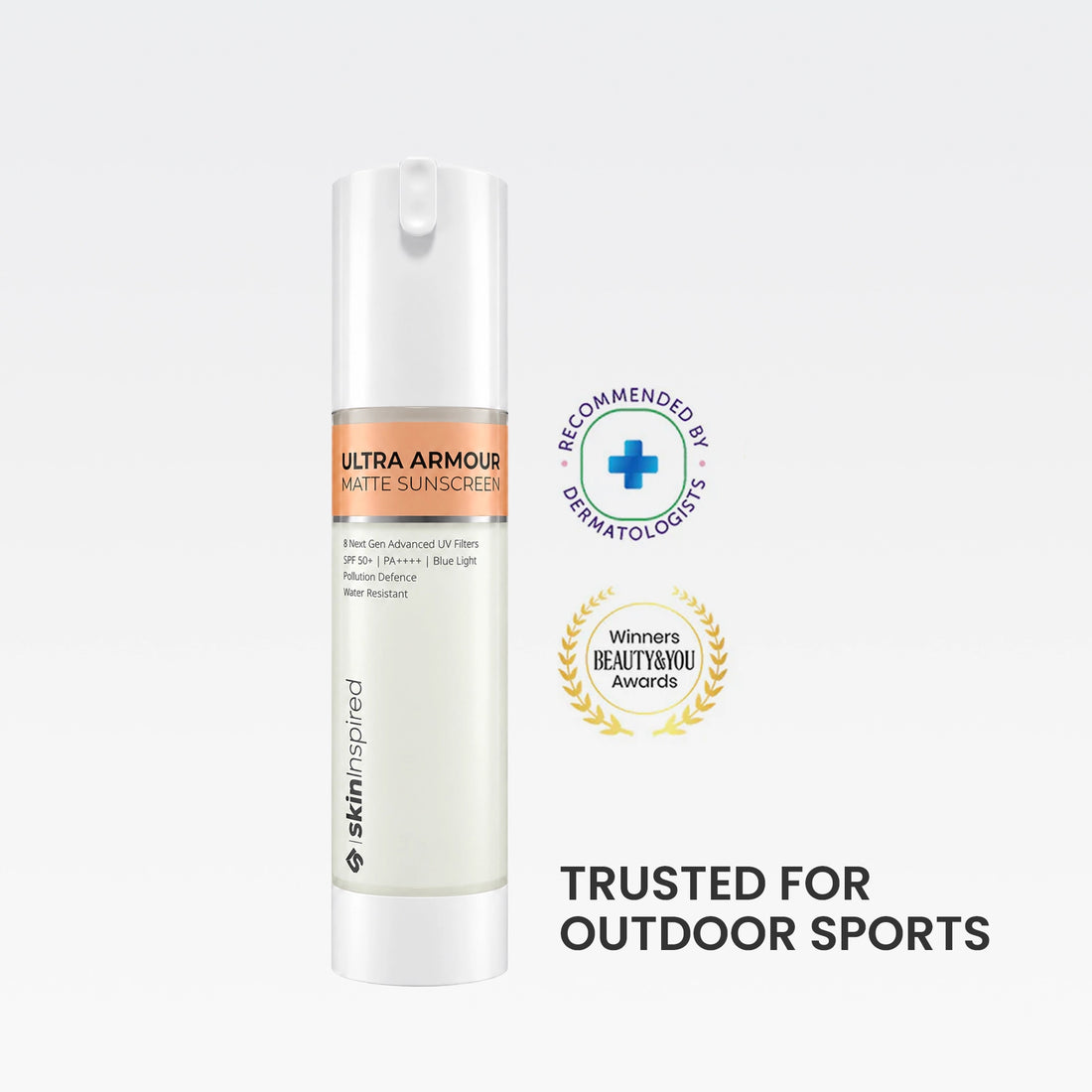 SkinInspired Ultra Armour Matte Silicon Sunscreen for Pollution Defence and Water Resistant