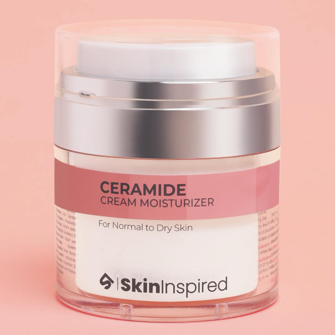 SkinInspired ceramide moisturizer product front view