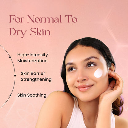 SkinInspired ceramide cream suitable for normal to dry skin with long lasting moisture and comfort