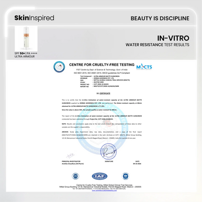 Ultra Armour Silicone Sunscreen Gel SPF 50+ PA++++ (50g)
