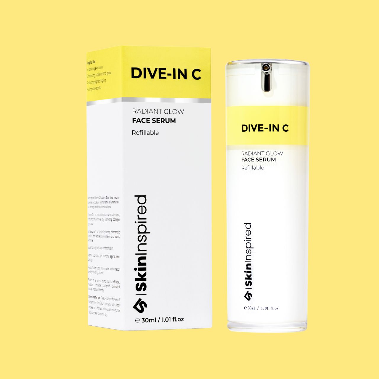 SkinInspired DIVE-IN C - 20% Vitamin C Serum For Face