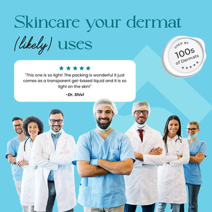 SkinInspired Hydration Shots serum trusted by dermatologists, lightweight gel-based hyaluronic acid formula for deep hydration