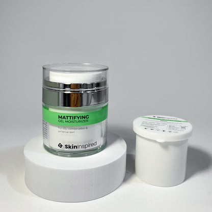 Mattifying Gel Moisturizer and Refill Combo